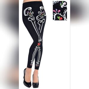 🐰Chic Skeleton Print Leggings